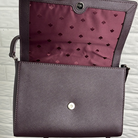 KATE SPADE New York Cove Street Dody Crossbody Dark Eggplant color bag - Picture 8 of 15
